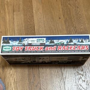 2003 Toy Truck and Racecars - Green and White
New in box